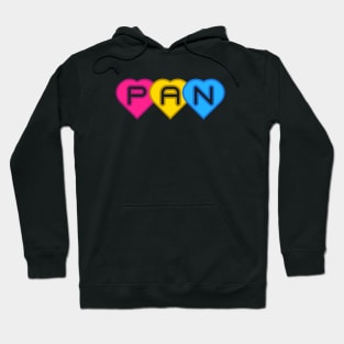 pansexual hearts Hoodie